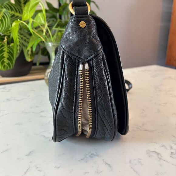 Marc Jacobs Large Nash Two Tone Hardware Black Crossbody - Picture 6 of 13